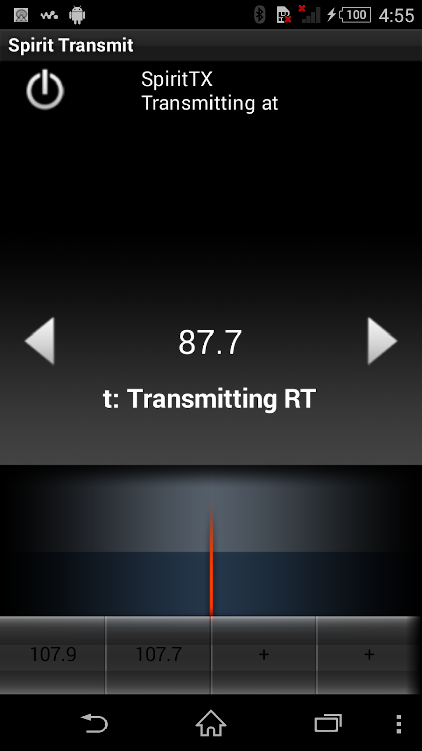 SpiritTransmit Root XperZ only Screen 1