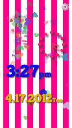 Heart Flow! Clock Plugin poster 2