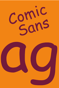 Comic Sans Pro Flipfont