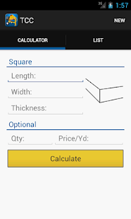 Lastest Total Concrete Calculator, TCC APK for PC