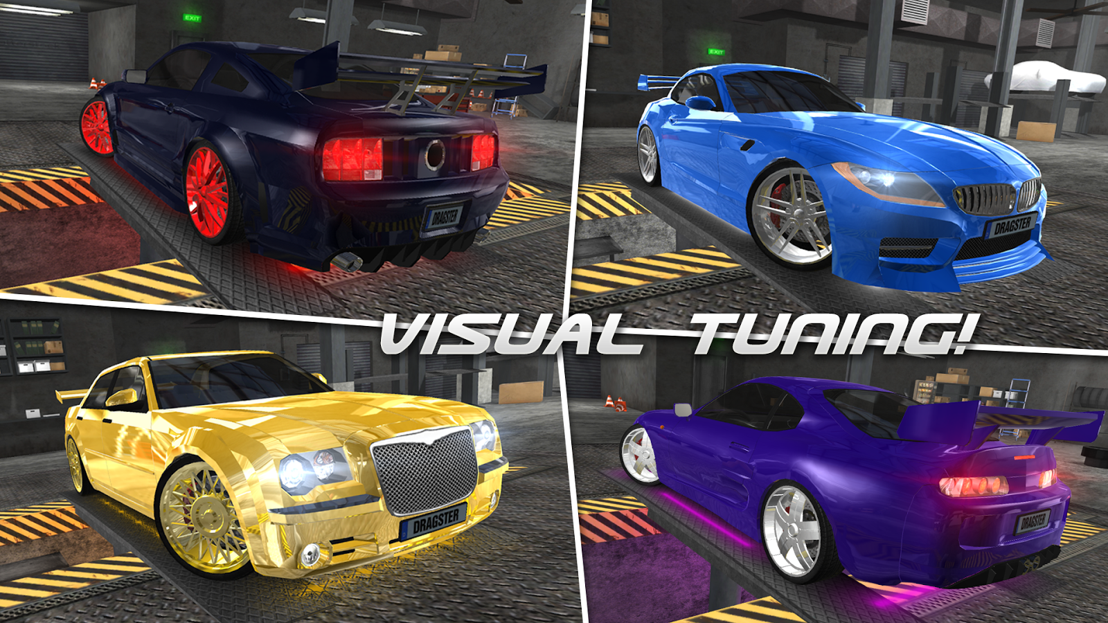   Drag Racing 3D- หน้าจอ 