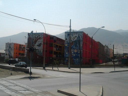 Edificios Mosaico Grafitti