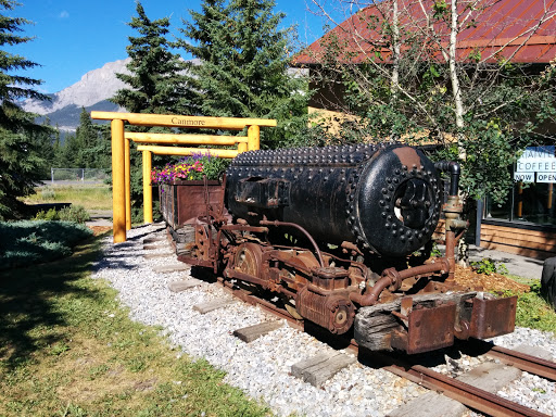 Canmore Train On Display