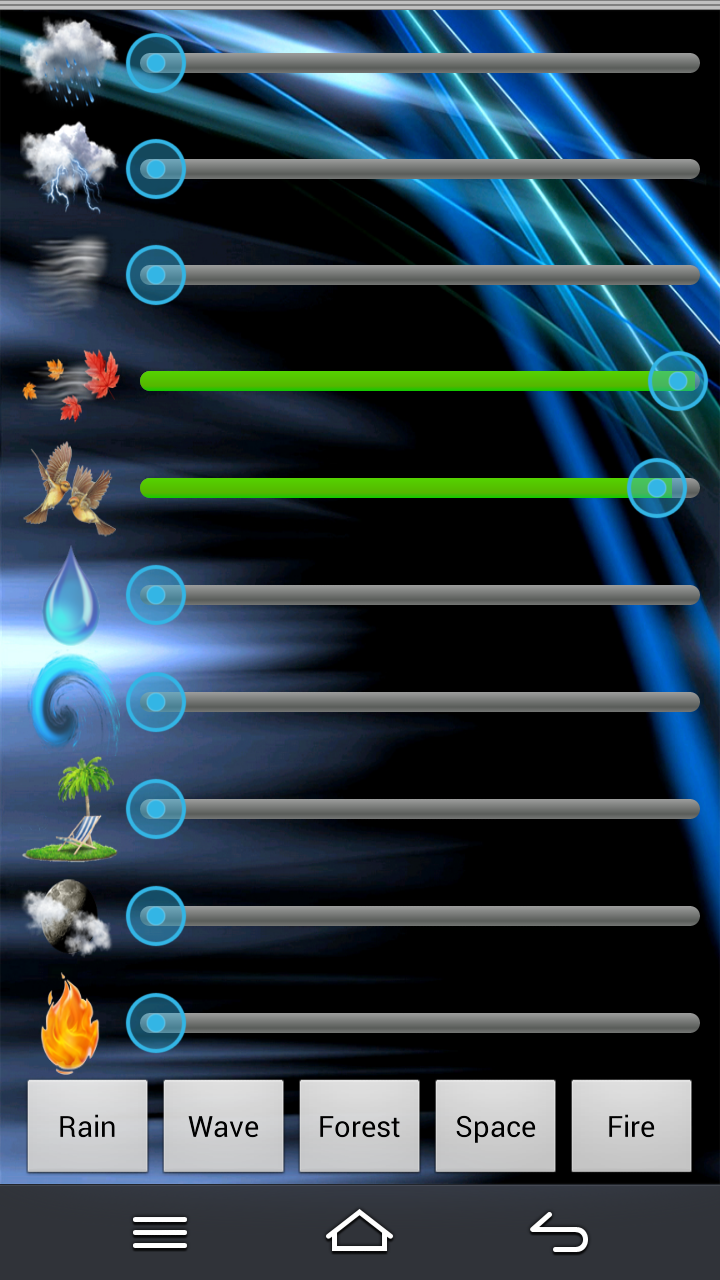 Relaxing Anti-Stress Sound Screen 1