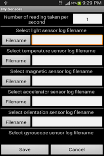 My Sensors Ad - náhled