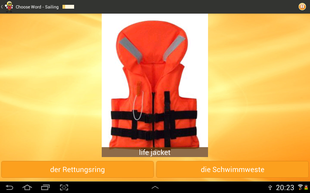 Learn German 6000 Words App for Android icon