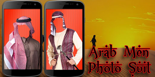 Arab Man Fashion Photo Suit