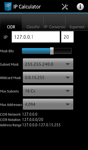 Network IP Subnet Calculator