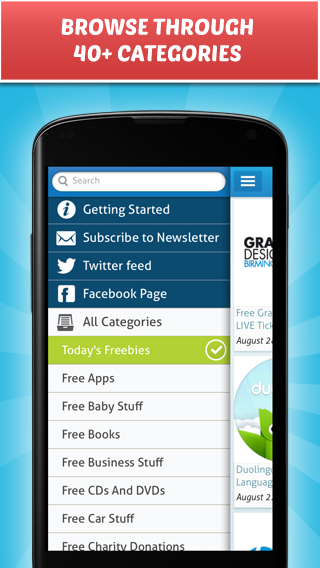 Latest Free Stuff (Smartphone) Screen 3