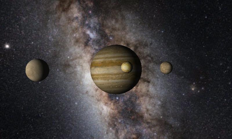 Solar System 3D Wallpaper Pro Screen 2