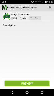 MAGE Android Previewer Screenshots 1