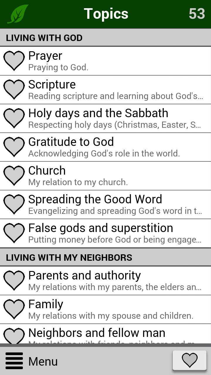 Living with Jesus Screen 3