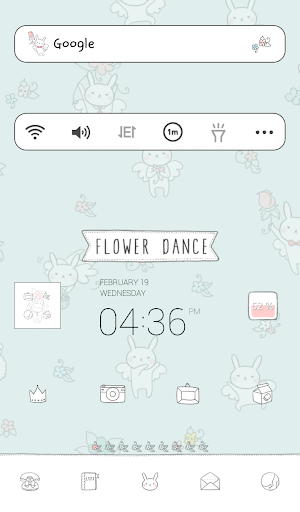 flower dance dodol theme