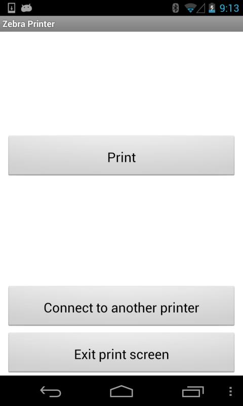 ODK Zebra Printer Driver - screenshot