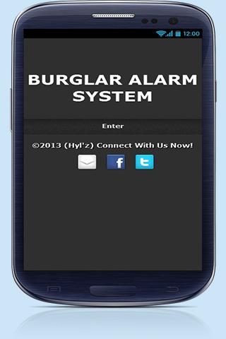 Burglar Alarm System