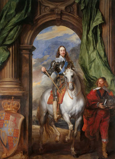 Charles I (1600-49) with M. de St Antoine - Sir Anthony Van Dyck
