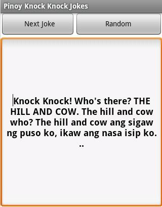 Pinoy Knock Knock Jokes