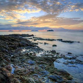 Sunrise Teluk Buih, Mersing by Eddy  Garcia - Landscapes Sunsets & Sunrises