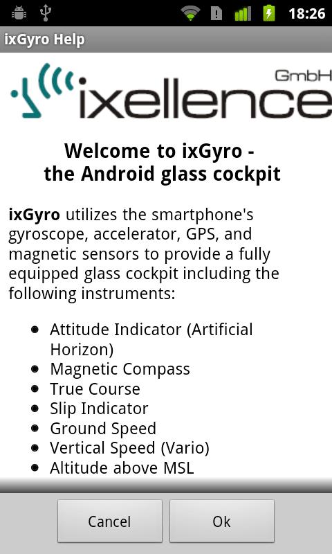 ixGyro Glass Cockpit Pro Screen 3