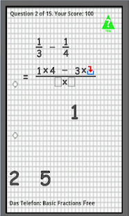 Basic Fractions vAd Screenshots 1