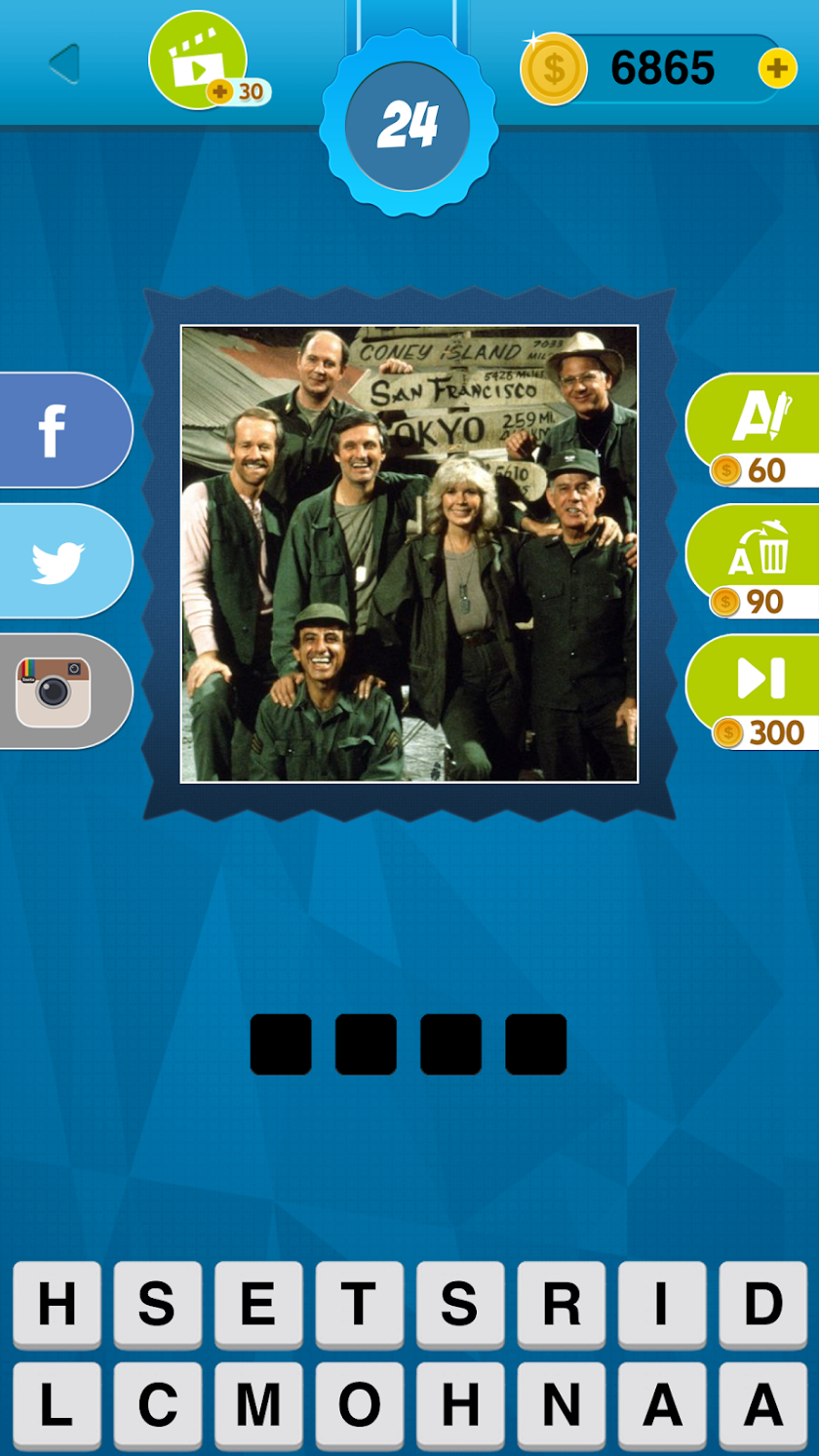 70s Quiz Game Screen 3
