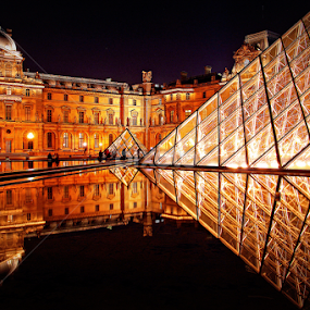Louvre Museum, Paris, France by Andie Andros - Buildings & Architecture Other Exteriors