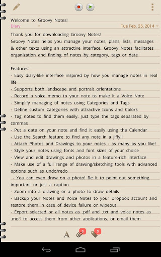 免費下載生產應用APP|Groovy Notes - Personal Diary app開箱文|APP開箱王