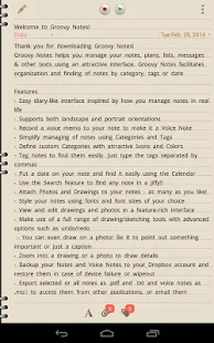 Remarques Groovy -Groovy Notes - screenshot thumbnail