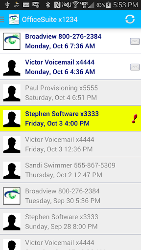 OfficeSuite Voicemail