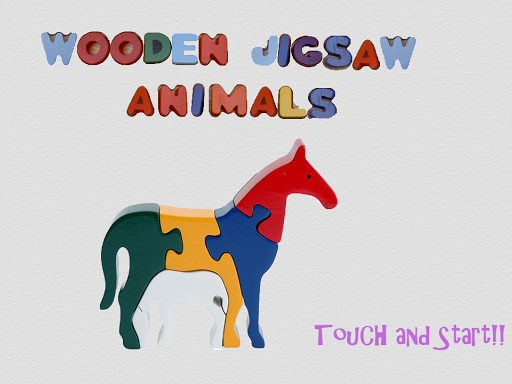 Wooden Jigsaw - animals