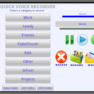 Quick Voice Recorder logo