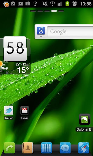 Drops GO Launcher EX Theme v1.0