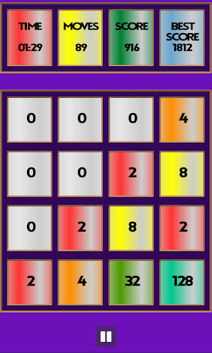 Rainbow 2048