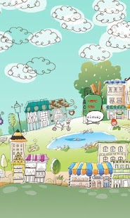 download Hand-Drawn City Wallpaper PRO free