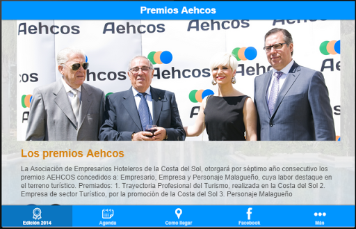 【免費旅遊App】PREMIOS AEHCOS 2014-APP點子