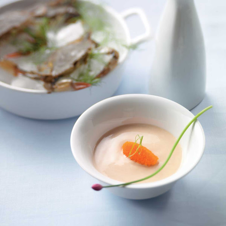 The French-inspired California Blue Crab Bisque served in Celebrity's Blu restaurant will delight your taste buds.