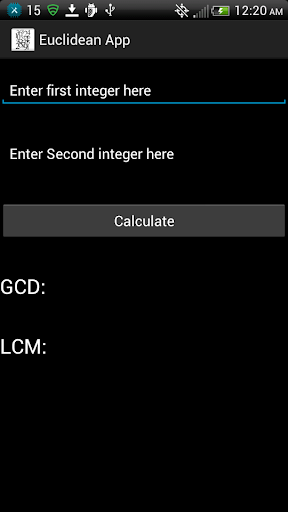 GCF Calculator