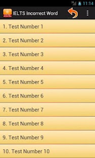 Free IELTS Incorrect Word APK