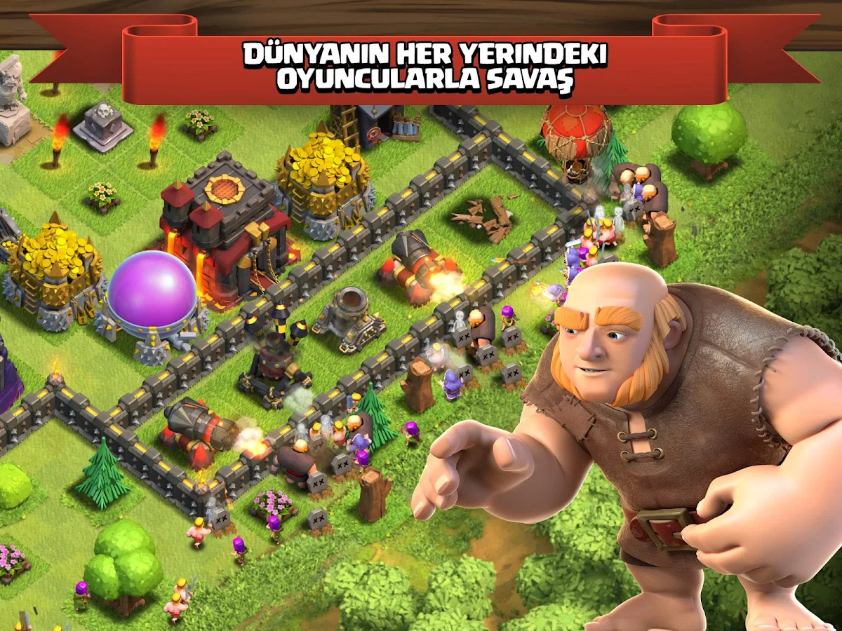   Clash of Clans- ekran görüntüsü 