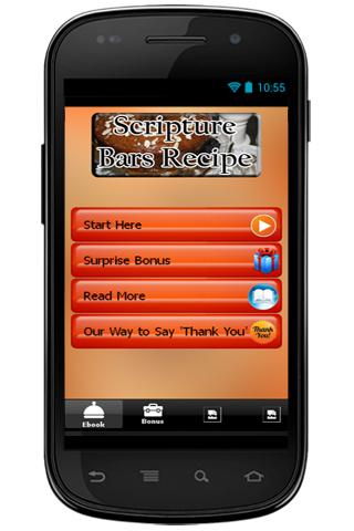 Scripture Bars Recipe