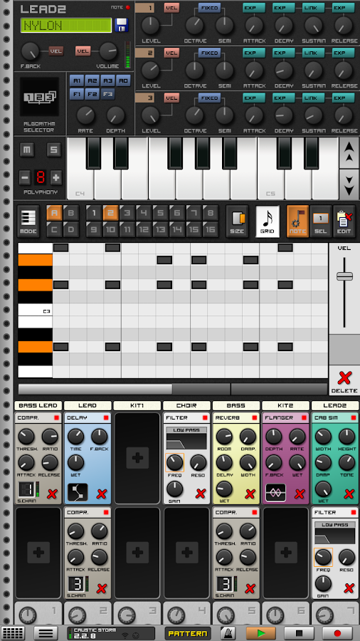 Caustic 3 - screenshot