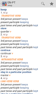 Lastest English<>Portuguese Mini Dicti APK for Android