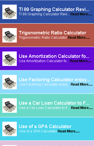 Calculator Guide