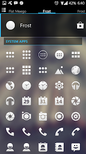 White Frost Go Apex Nova Theme apk cracked download - screenshot thumbnail