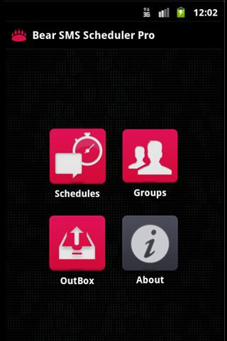 SMS Scheduler Pro Screen 1