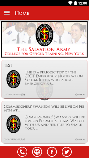 Salvation Army CFOT