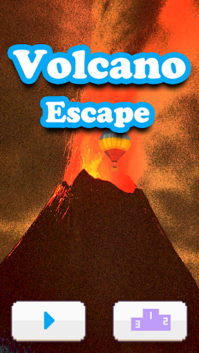 Volcano escape Air balloon