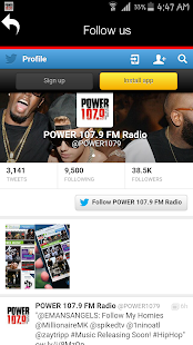 Free POWER107.9 FM Radio APK for Android