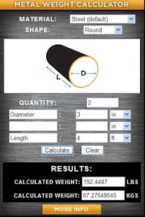 How to mod Metal Weight Calculator Pro 1.0.6 apk for bluestacks
