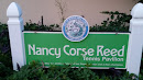 Nancy Corse Reed Tennis Pavilion Sign